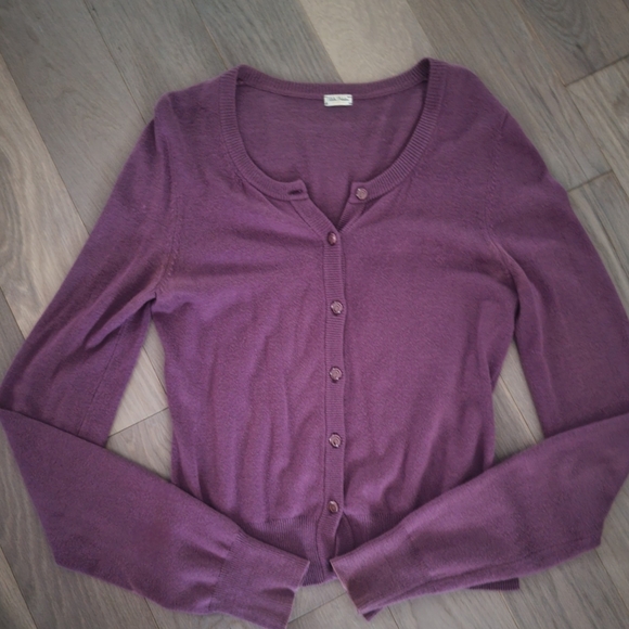 Talula Babaton Purple Cardigan - Picture 1 of 2